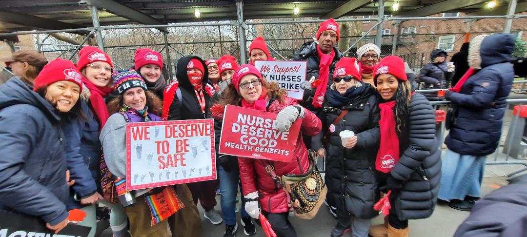 NYSNA Nurses Strike Winter 2026
